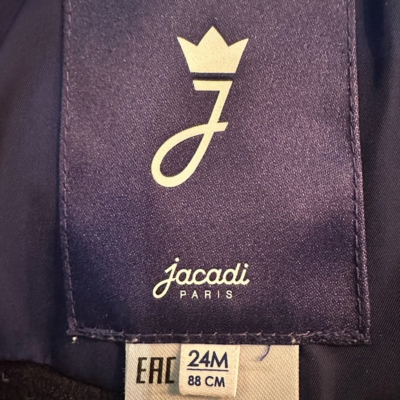 24M Baby Boy Blue Parka from Jacadi. - Picture 4 of 4